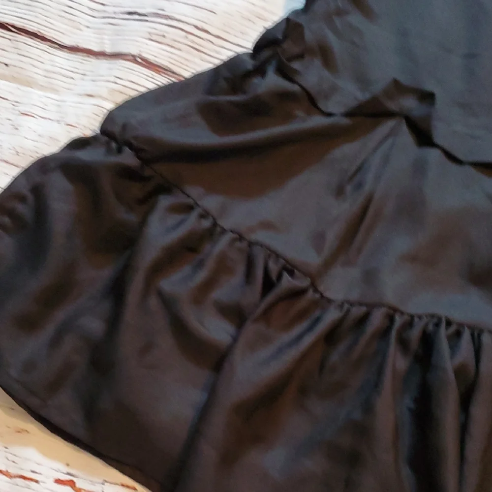 Gymboree Black Tiered Ruffled Sundress 👩🖤